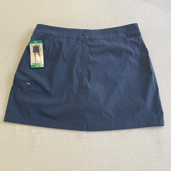 32 Degrees Ladies' Tech Skort/Skirt, Vintage Indigo (Blue), XL NWT - Picture 9 of 14